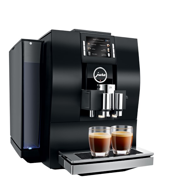 Jura Z6 Automatic Coffee Machine, Aluminum Black Williams Sonoma