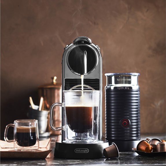 Nespresso Citiz Espresso Maker with Aeroccino 3 Automatic Milk Frother