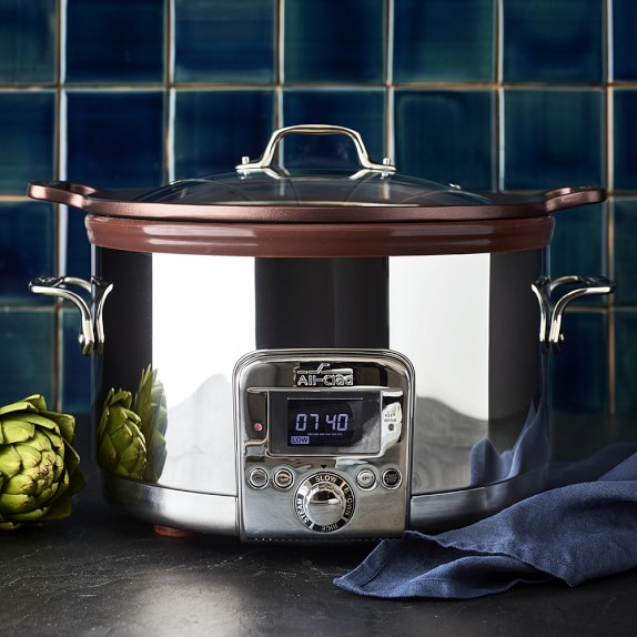 AllClad Gourmet Slow Cooker with AllinOne Browning, 5Qt. Williams