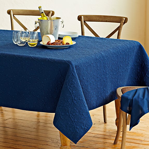 Vine Floral Boutis Tablecloth Williams Sonoma