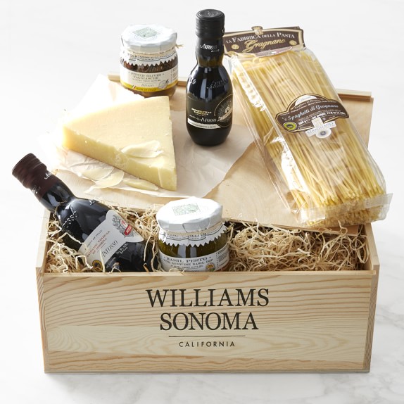 Williams Sonoma Italian Pantry Gift Crate Williams Sonoma