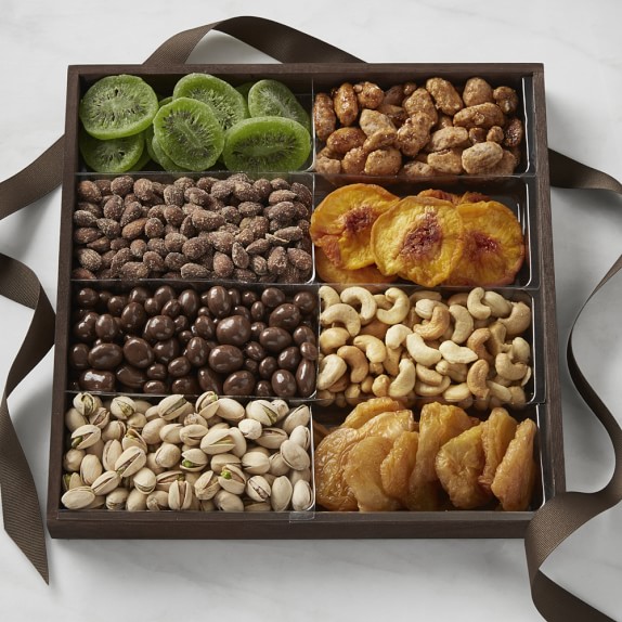 Ultimate Dried Fruit & Nut Gift Tray Williams Sonoma