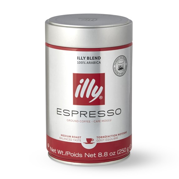 illy Espresso, Medium Roast, Finely Ground Coffee Williams Sonoma