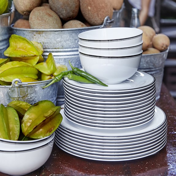 Williams Sonoma Open Kitchen Bistro Soup Bowls, Black Williams Sonoma