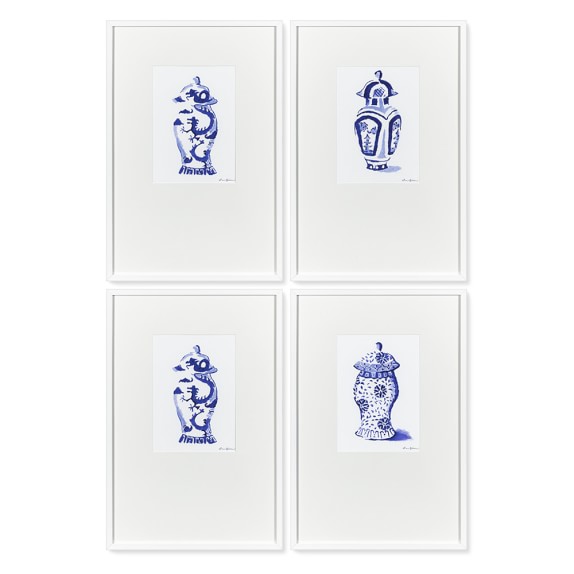 Ginger Jar Watercolor Williams Sonoma