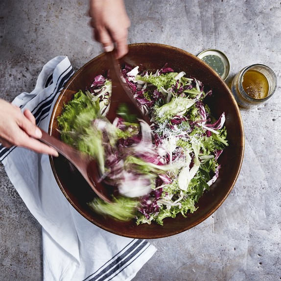Williams Sonoma Open Kitchen Wood Salad Bowl Williams Sonoma Open Kitchen Wood Salad Bowl