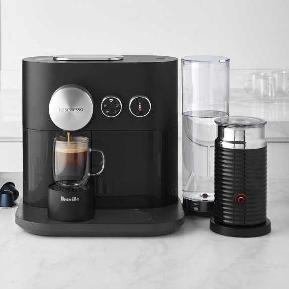 Nespresso Expert Espresso Maker with Aeroccino Williams Sonoma