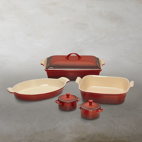 Le Creuset Stoneware 8Piece Bakeware Set Williams Sonoma