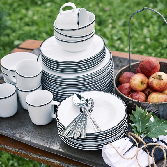 Williams Sonoma Open Kitchen Bistro Soup Bowls, Black Williams Sonoma