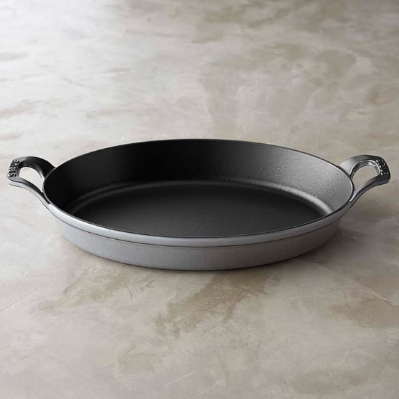 Staub CastIron Oval Gratin Baking Dish Williams Sonoma