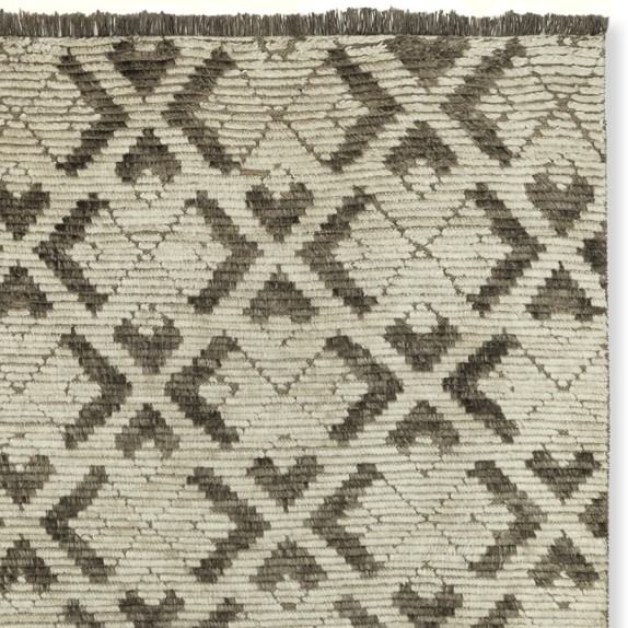 HandKnotted Kuba Moroccan Rug Williams Sonoma