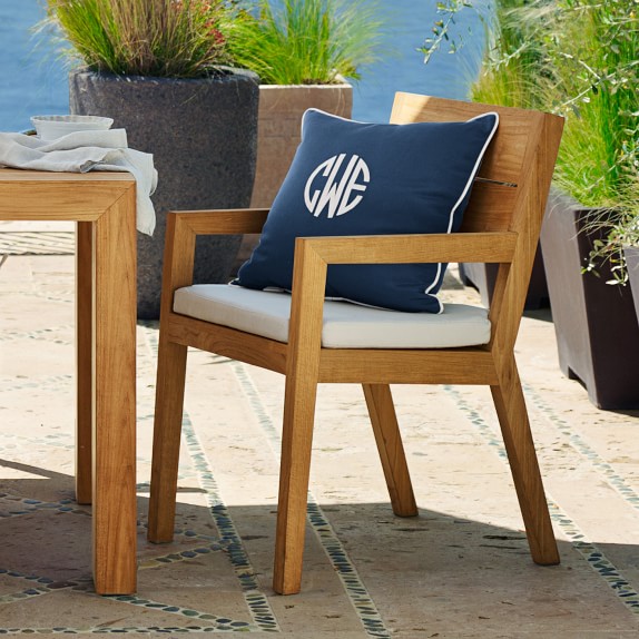 Larnaca Outdoor Dining Armchair Williams Sonoma