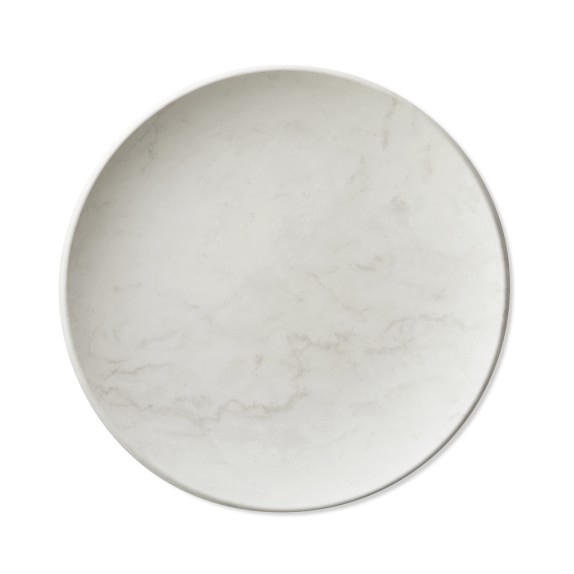 Marble Melamine Dinner Plates Williams Sonoma