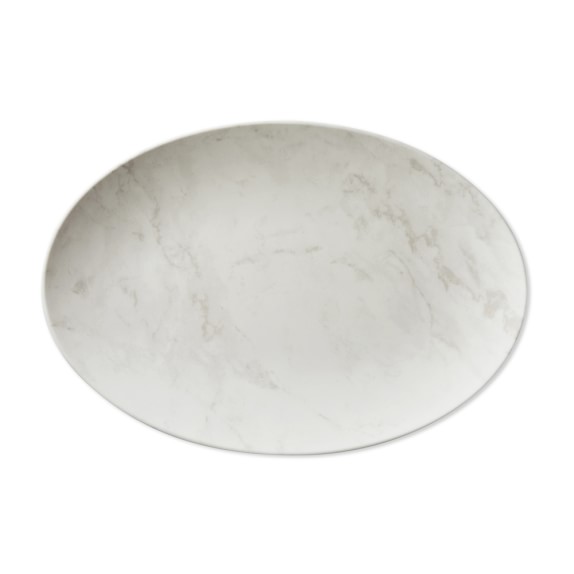 Marble Melamine Oval Platter | Williams Sonoma
