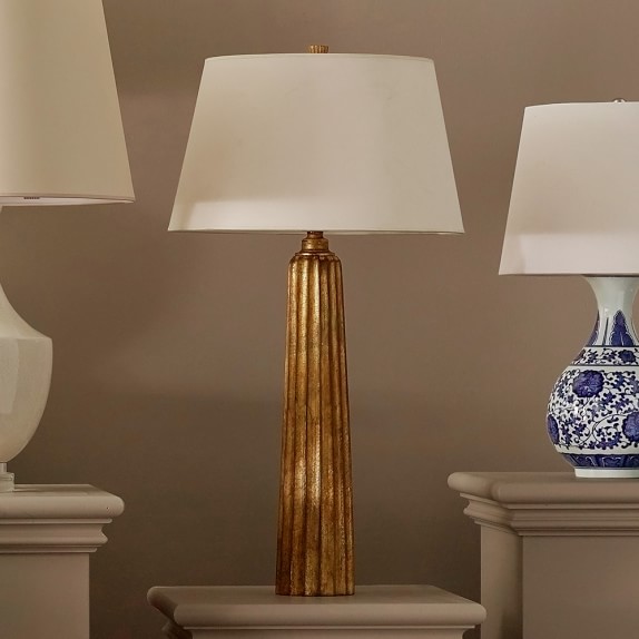 Fluted Table Lamp Williams Sonoma