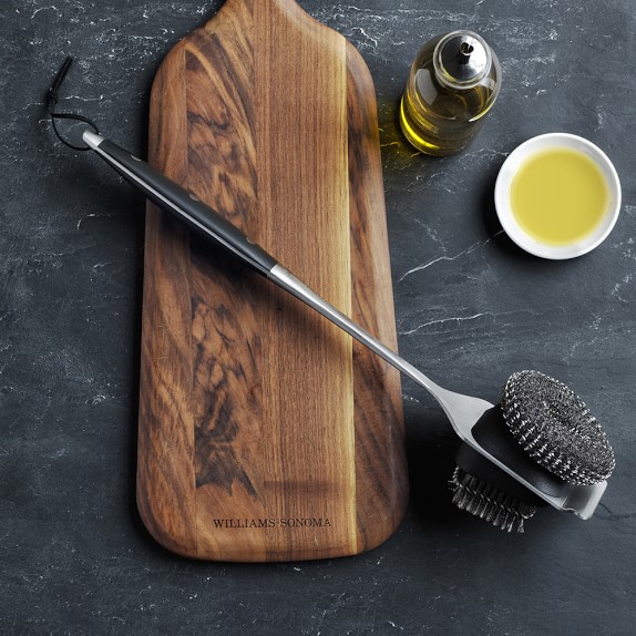 Williams Sonoma Walnut Cheese Board with Handle Williams Sonoma