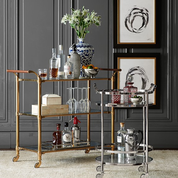 Beckett Bar Cart Williams Sonoma