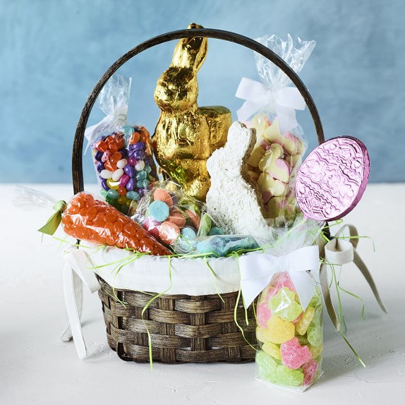 Williams Sonoma Candy Filled Easter Basket, Medium Williams Sonoma