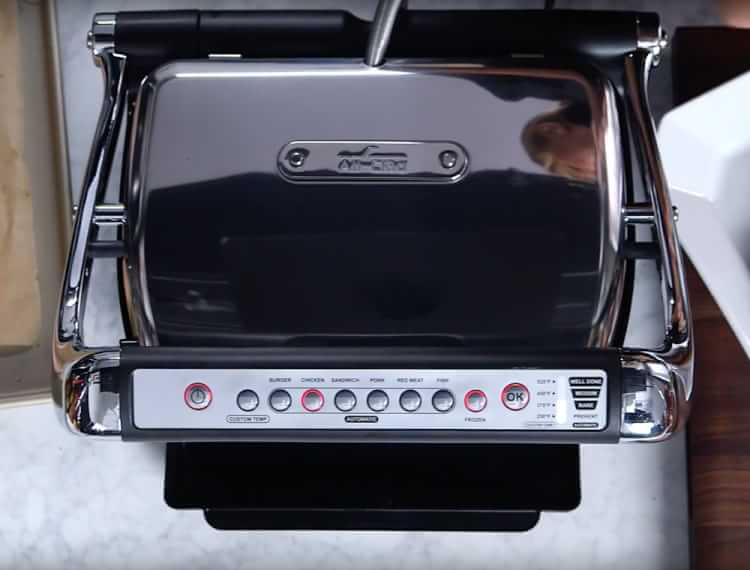 AllClad Electric Indoor Grill with AutoSense™ Williams Sonoma