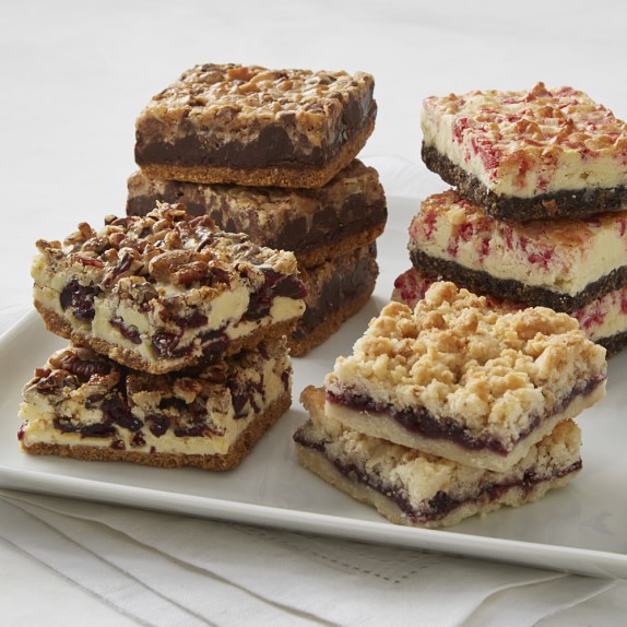 Holiday Favorites Assorted Dessert Bars, Set of 12 Williams Sonoma