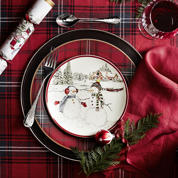 Classic Tartan Plaid Tablecloth Williams Sonoma