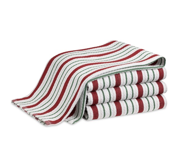 Holiday Stripe Kitchen Towels, Set of 2 | Williams Sonoma Holiday Stripe Kitchen Towels, Set of 2 | Williams Sonoma