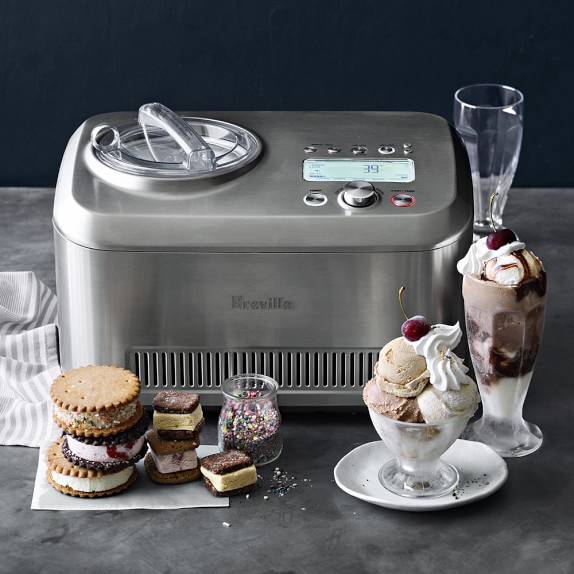Breville Smart Scoop Ice Cream Compressor Williams Sonoma