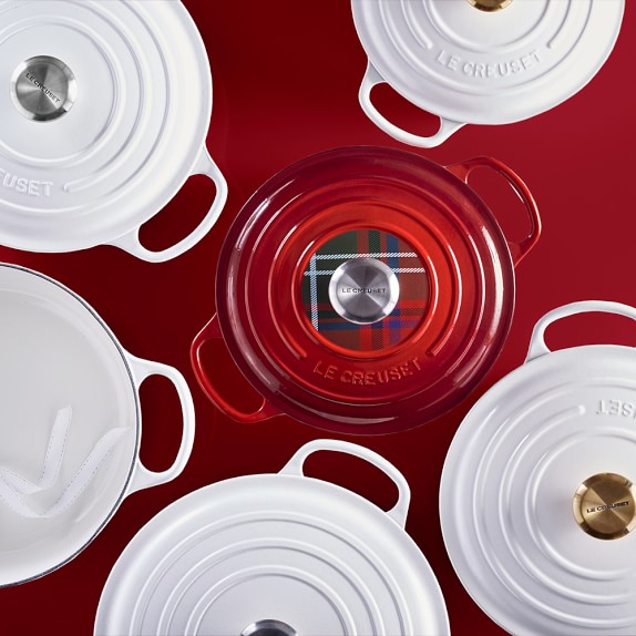 Le Creuset Signature CastIron Dutch Oven with Gold Knob Williams Sonoma