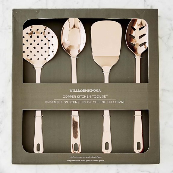 Copper Utensils, Set of 4 Williams Sonoma