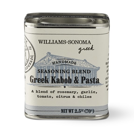 Williams Sonoma Seasoning Blend, Greek Kabob & Pasta Williams Sonoma