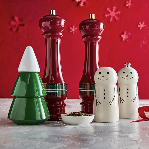 Williams Sonoma Traditional Tartan Salt & Pepper Mills Williams Sonoma