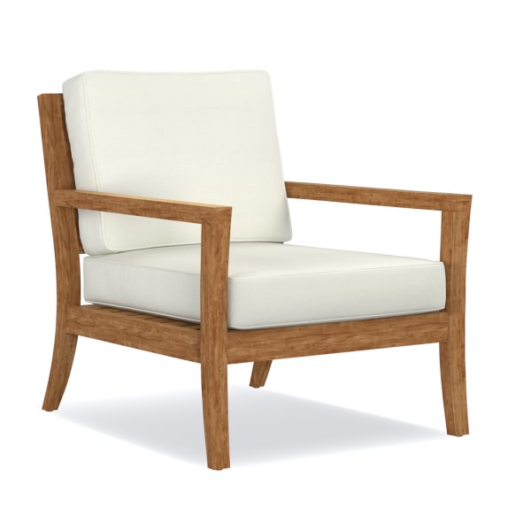 Garden Teak Club Chair Williams Sonoma