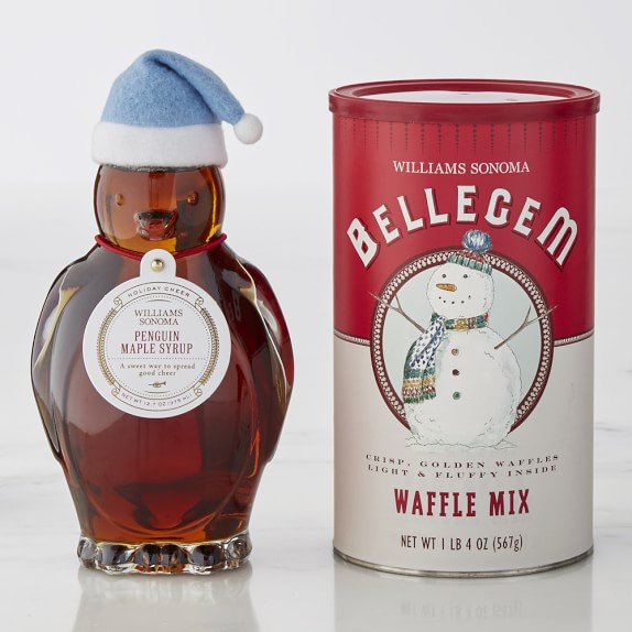 Williams Sonoma Holiday Bellegem Waffle Mix & Syrup Williams Sonoma