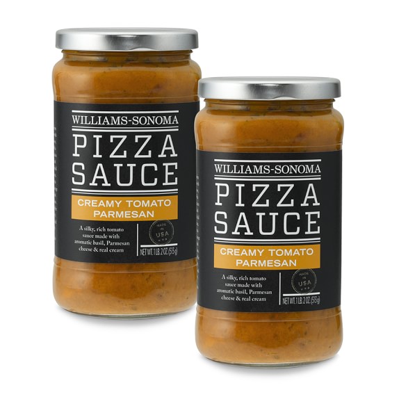 Williams Sonoma Pizza Sauce, Creamy Tomato Parmesan Williams Sonoma