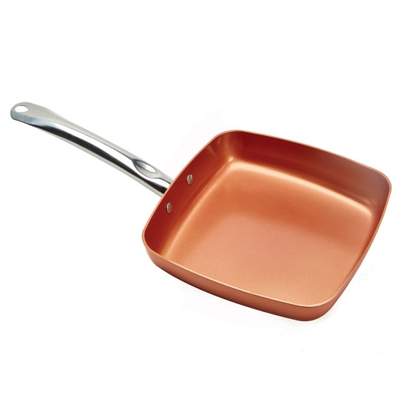 Copper Chef Ceramic Nonstick Square Fry Pan Williams Sonoma