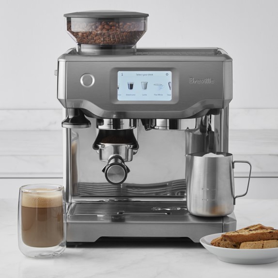 how to use breville touch screen espresso machine