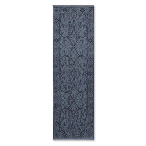 Spice Market Overdyed Rug, Blue Williams Sonoma