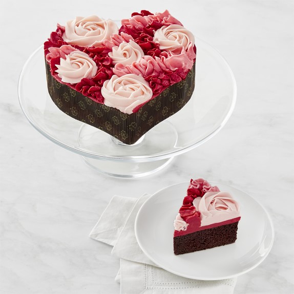 Heart Bouquet of Flowers Cake Williams Sonoma