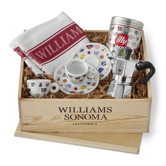 Illy th anniversary gift crate williams sonoma Illy th anniversary gift crate williams sonoma