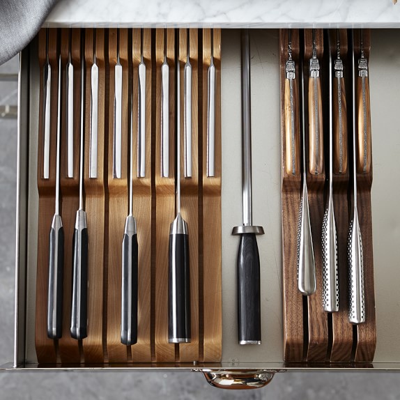 Williams Sonoma InDrawer 15Slot Knife Organizer Williams Sonoma