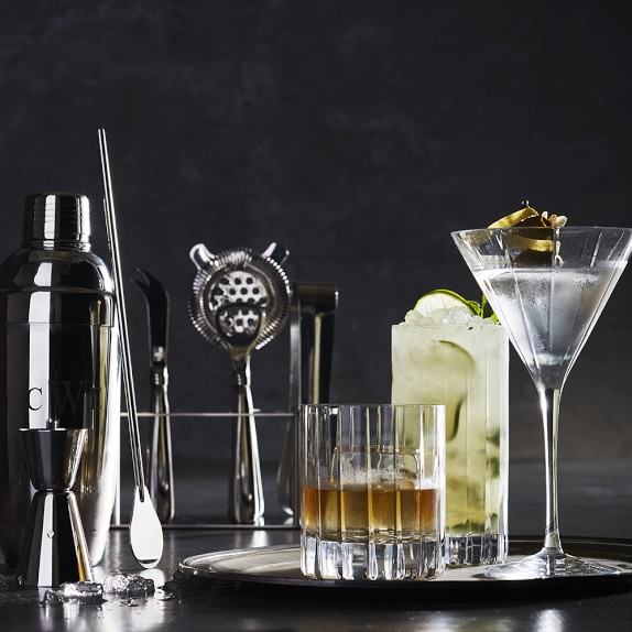Dorset Crystal Highball Glasses Williams Sonoma