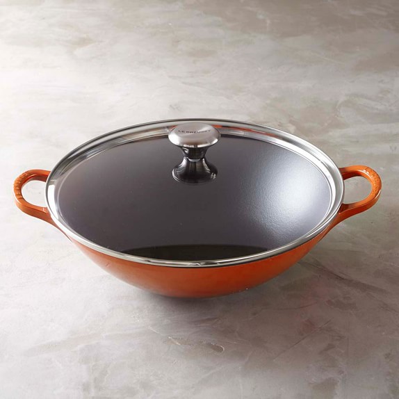 Le Creuset Signature Wok Williams Sonoma