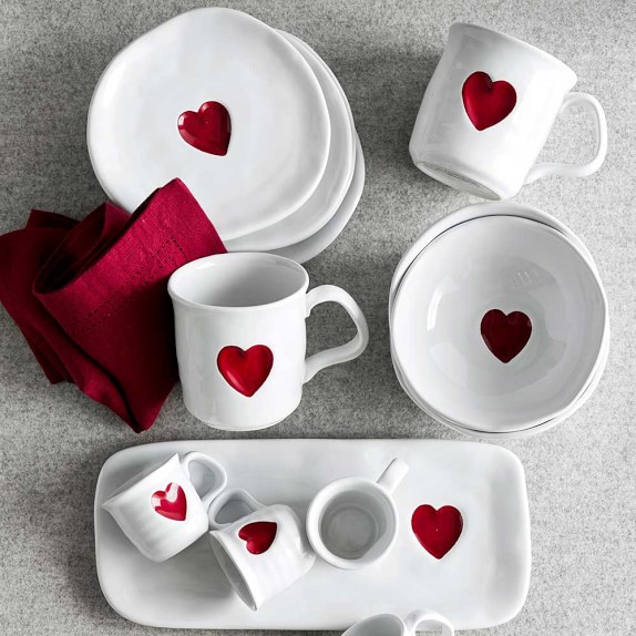 Valentine's Day Plates Williams Sonoma