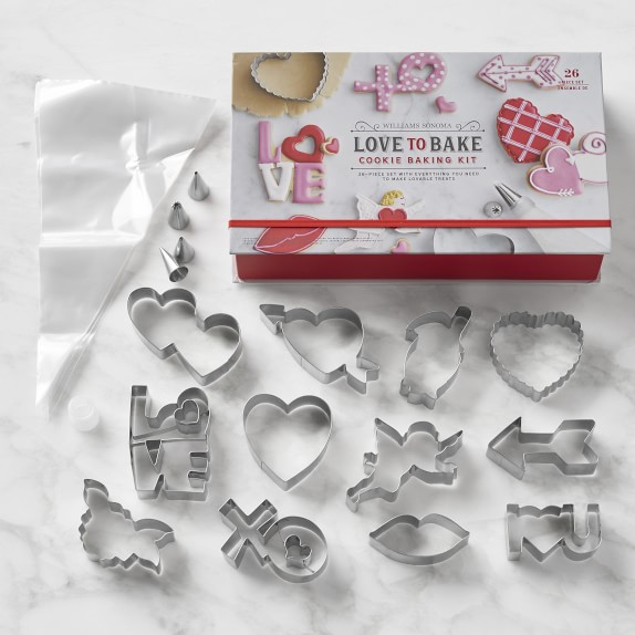Valentine Cookie Cutter Box Set Williams Sonoma