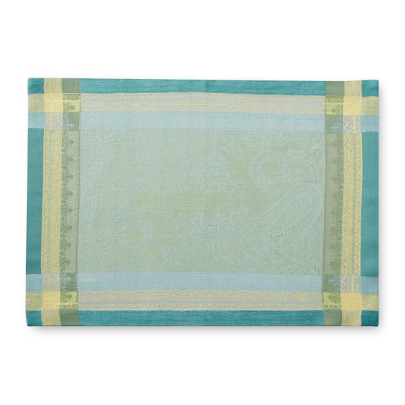 Paisley Jacquard Place Mats, Set of 4 Williams Sonoma