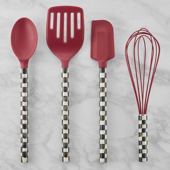 MacKenzieChilds Courtly Check Utensils, Set of 5 Williams Sonoma
