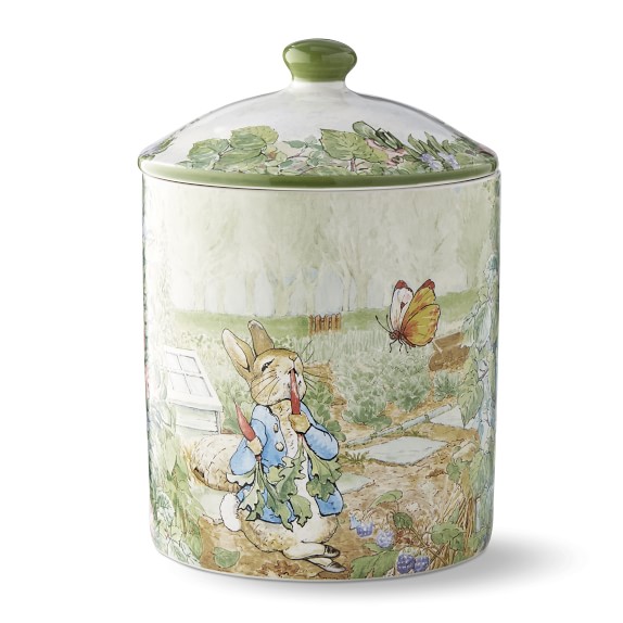 Peter Rabbit Cookie Jar Williams Sonoma