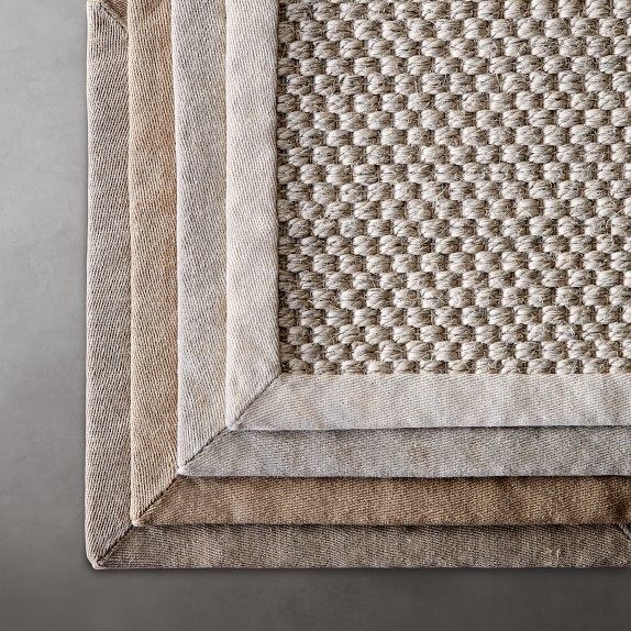 Customizable Canyon Sisal Rug Limestone Williams Sonoma