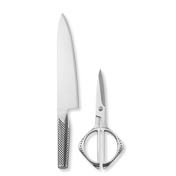 Global Classic 2Piece Chef's Knife and Shears Set Williams Sonoma