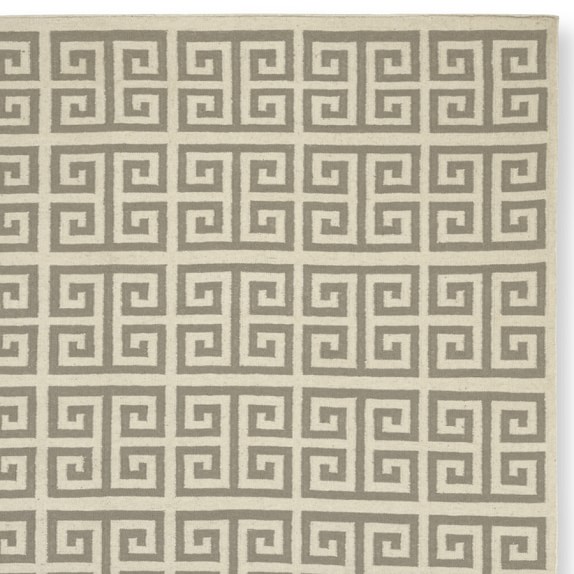 Greek Key Kilim Rug Swatch Inky Sea Williams Sonoma Greek Key Kilim Rug Swatch Inky Sea